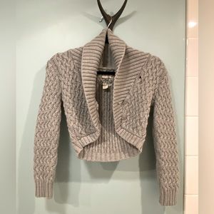 Abercrombie Cropped Cardigan Small